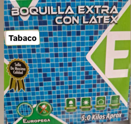 BOQUILLA EUROPEGA DE 5 KG TABACO